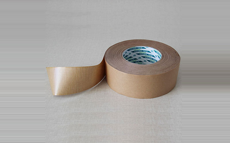 原裝進口日本菊水增韌無紡布牛皮紙膠帶,夾筋牛皮紙膠帶,易操作,具有布基膠帶同等抗拉強度,比用布膠帶效率高